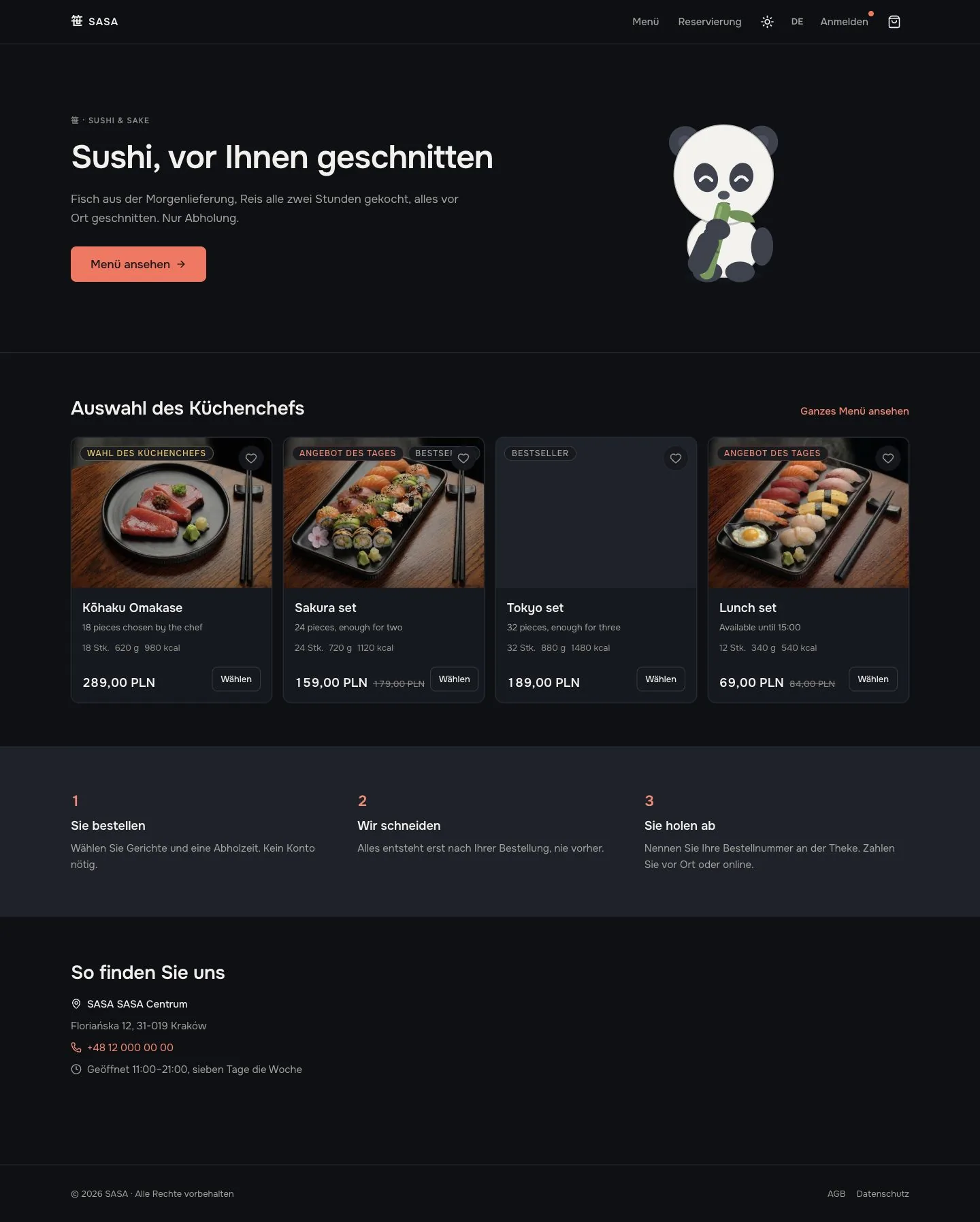 SASA — Desktop-Version